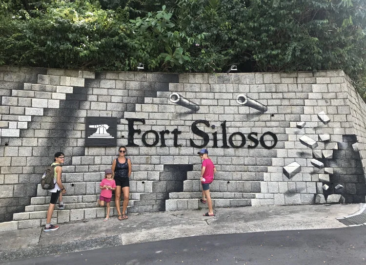 This is us at Fort Siloso